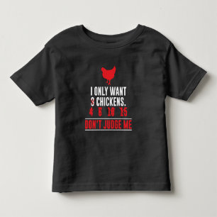 Camiseta De Bebé Refranes divertidos del pollo - granjero del