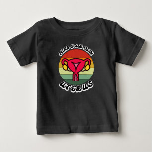 Camiseta De Bebé Regala una divertida prenda feminista vintage: Cui