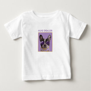 Camiseta De Bebé regalo adorable para amante de bulldog francés y m