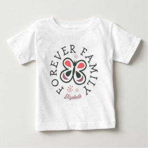Camiseta De Bebé Regalo de adopción de mariposa rosada para toda la