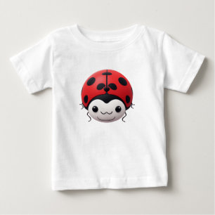 Camiseta De Bebé Regalo de baby shower de mariquita de dibujos anim