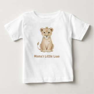 Camiseta De Bebé Regalo de baby shower lindo león pequeño de mamá p
