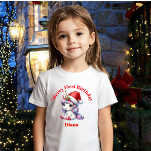 Camiseta De Bebé Regalo de bebé para Navidades de cumpleaños