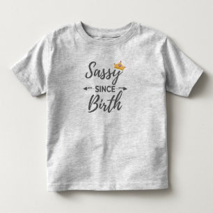 Camiseta De Bebé Regalo de chica descarada Regalo descarada desde q