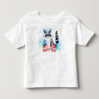 Camiseta De Bebé Regalo de cumpleaños de Cute Raccoon
