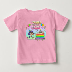 Camiseta De Bebé Regalo de cumpleaños de personalizado Cake Lover-C