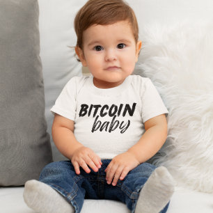 Camiseta De Bebé regalo de estilo de calle criptográfica bitcoin BA
