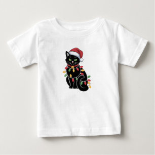 Camiseta De Bebé Regalo de gatito de Navidad para amantes de gatos