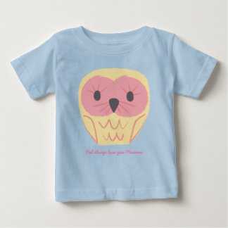 Camiseta De Bebé Regalo de Onesie de Bebé Búho Adorable Idea para S