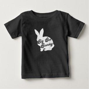 Camiseta De Bebé Regalo de Pascua a conejo hermano mayor para herma