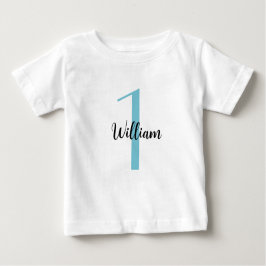 Camiseta De Bebé Regalo de primer cumpleaños PERSONALIZADO, primer 