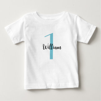 Camiseta De Bebé Regalo de primer cumpleaños PERSONALIZADO, primer 