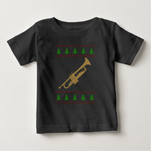 Camiseta De Bebé Regalo de Trumpet para navidades