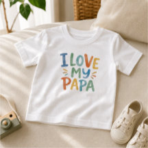 Regalo del Día del Padre con acuarela para niños