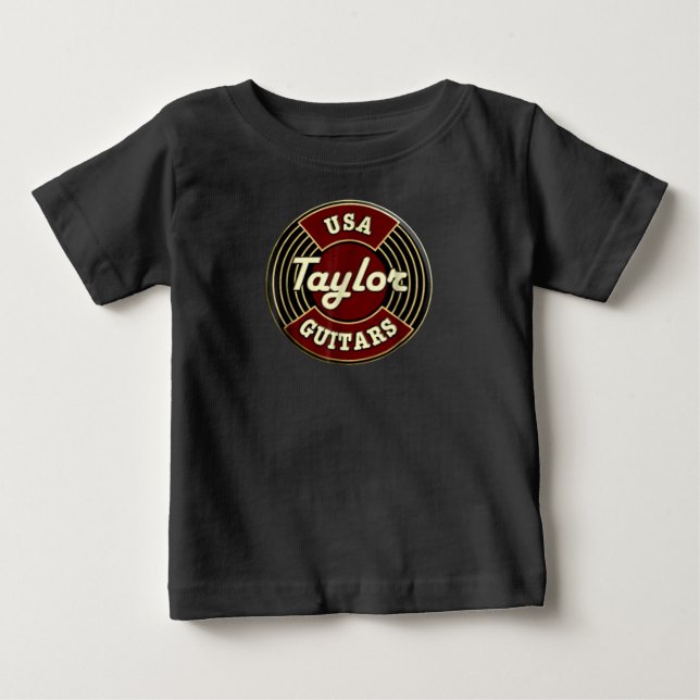 Camiseta De Bebé Regalo musical de Taylor Country (Anverso)