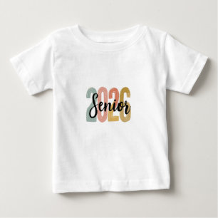 Camiseta De Bebé Regalo para graduado de último año 2026 Graduación