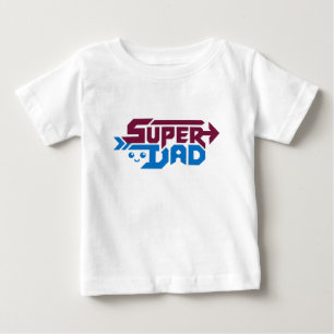 Camiseta De Bebé Regalo para Super Papá Gamer – Retro Adorable