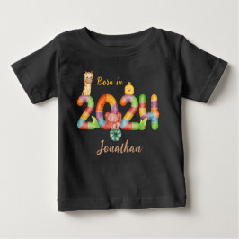 Camiseta De Bebé regalo personalizado para bebés nacidos en 2024