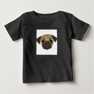 Camiseta De Bebé Regalo Pug Life Cute Pug Lover