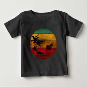 Camiseta De Bebé regalo trendy puesta de sol de verano