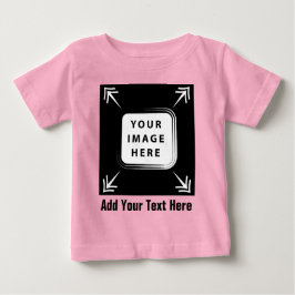 Camiseta De Bebé Regalos de bebé con imagen de foto personalizada
