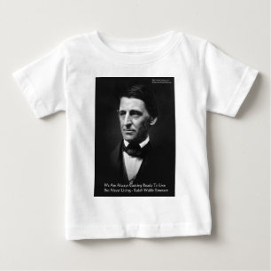 Camiseta De Bebé Regalos de citas de sabiduría de RW Emerson "Listo