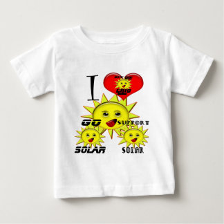 Camiseta De Bebé Regalos de energía solar y productos promocionales