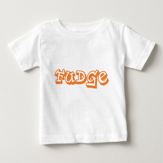 Camiseta De Bebé Regalos de Fudge (Anverso)