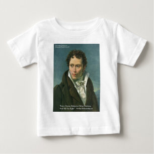 Camiseta De Bebé Regalos de la cita de "Naciones se burlan" de Arth