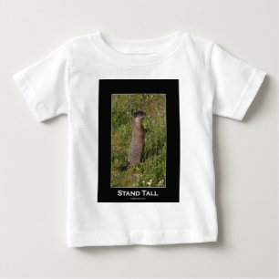 Camiseta De Bebé Regalos de marmota amarilla