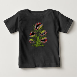 Camiseta De Bebé Regalos de plantas carnívoras Monster Venus Fly Tr
