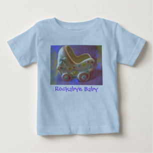 Camiseta De Bebé Regalos de Rockabye Baby Buggy/ducha