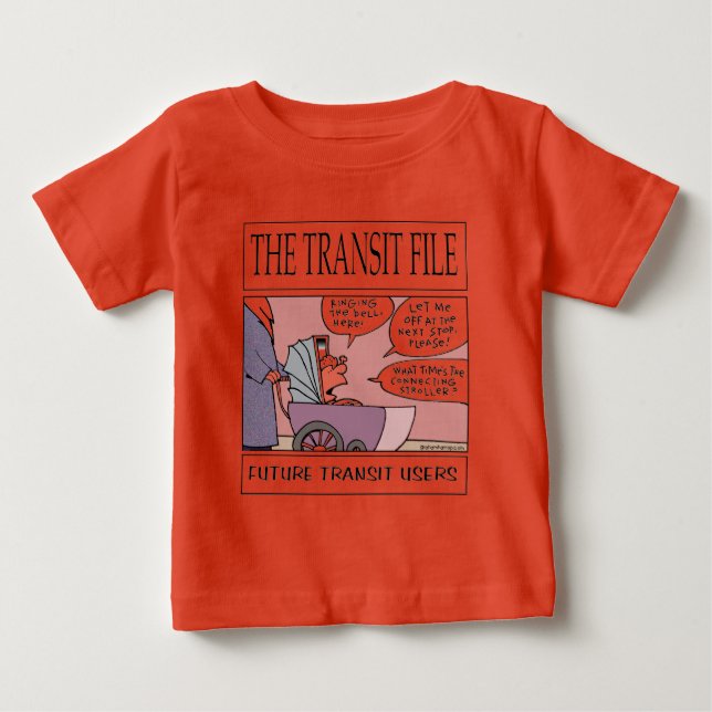 Camiseta De Bebé Regalos de usuarios de tránsito futuro (Anverso)