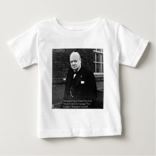 Camiseta De Bebé Regalos "El Éxito Nunca es Definitivo" de Winston 