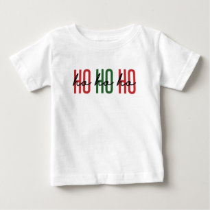 Camiseta De Bebé Regalos familiares de la temporada de Navidades Ho