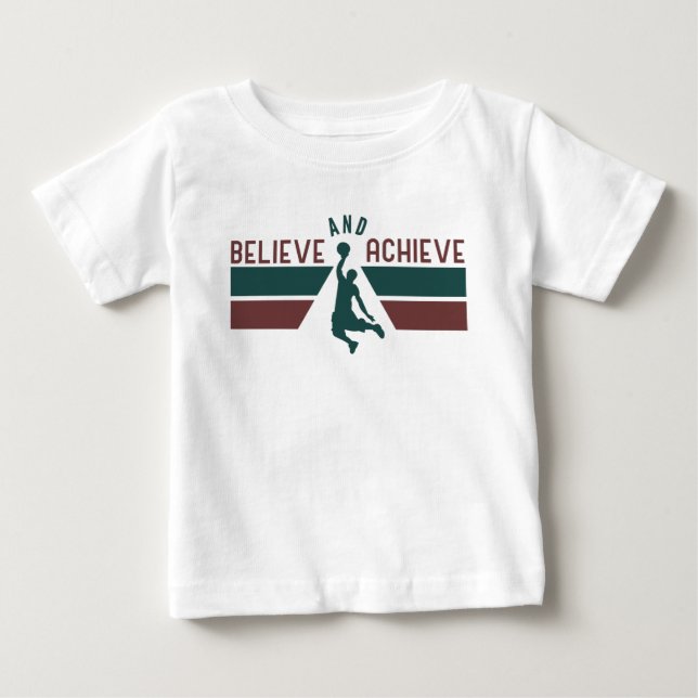Camiseta De Bebé Regalos para Amantes del Baloncesto Jugador Fanáti (Anverso)