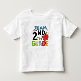 Camiseta De Bebé Regalos para el equipo de 2º grado, equipo de 2º g