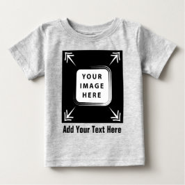 Camiseta De Bebé Regalos personalizados con foto para bebés y niños