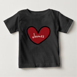 Camiseta De Bebé Regalos personalizados para bebés con patrón de co