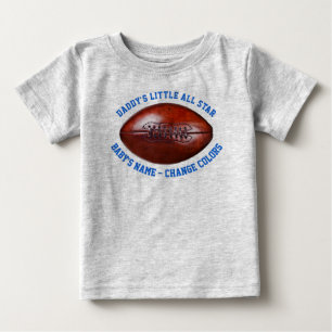 Camiseta De Bebé Regalos personalizados para bebés de fútbol con tu