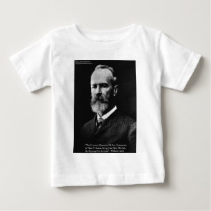 Camiseta De Bebé Regalos y Tarjetas de Citas de William James "Acti