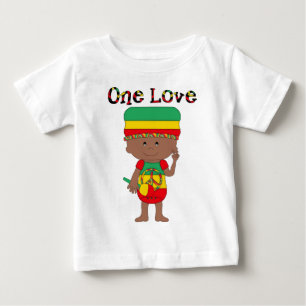 Camiseta De Bebé Regalos y tés temáticos de Rasta para niños y a