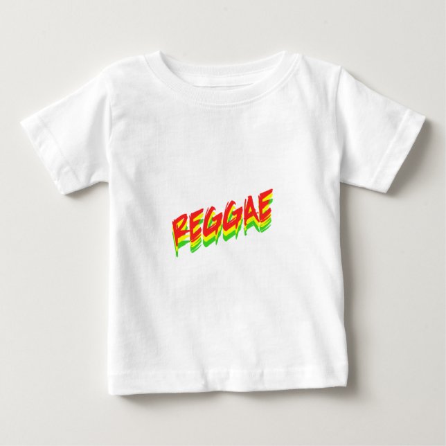 Camiseta De Bebé Reggae (Anverso)