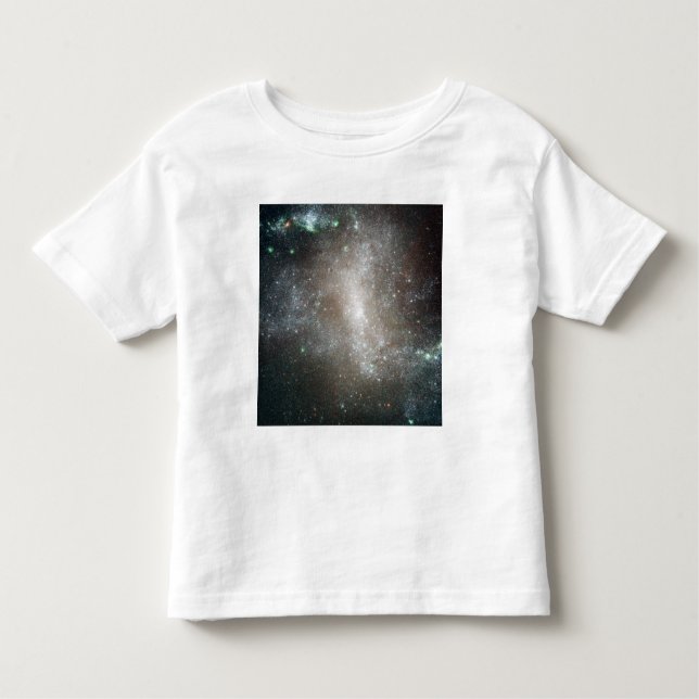 Camiseta De Bebé Región central de la galaxia espiral de barro (Anverso)