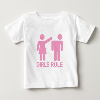 Camiseta De Bebé Regla de chicas