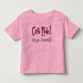CAMISETA DE BEBÉ REGLA DE CHICAS