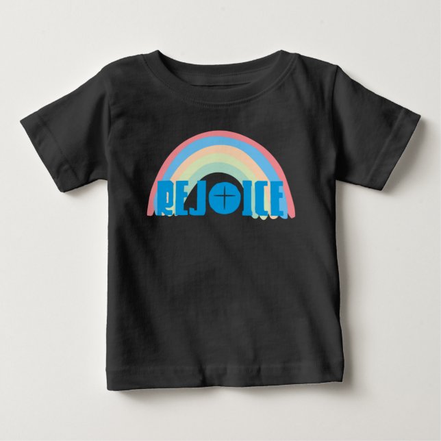 Camiseta De Bebé regocijo (Anverso)