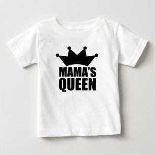 Camiseta De Bebé Reina bebé de mamá