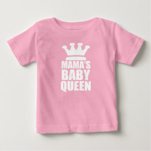 Camiseta De Bebé Reina bebé de mamá