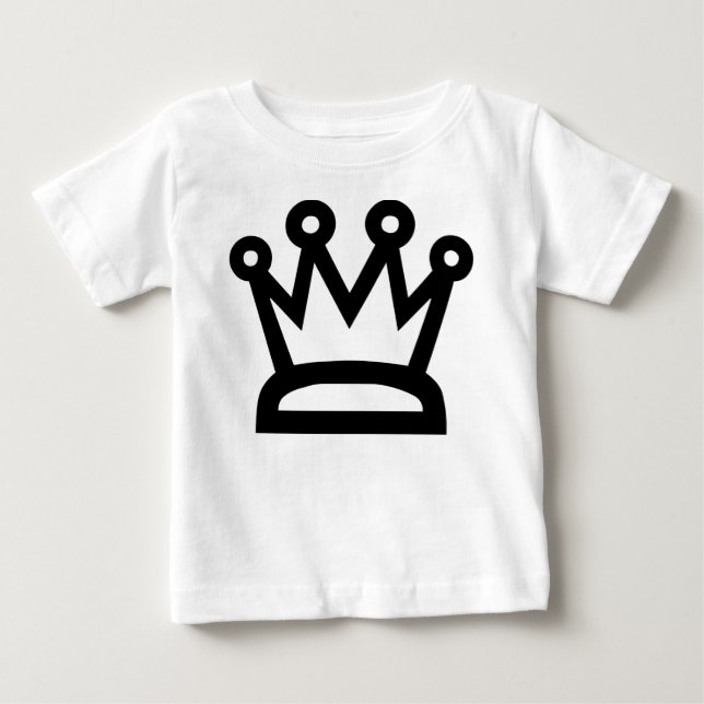 Camiseta De Bebé Reina blanca (Anverso)